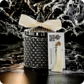 Świeca sojowa Ethere Premium Crystal "Królowa Nocy"