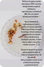 Świeca sojowa Premium Crystal "Arcydzieło"