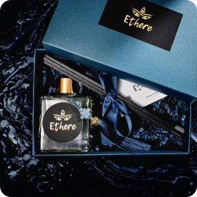 Dyfuzor zapachowy Ethere Luxury Collection 150ml + czarne patyczki