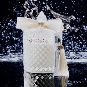 Obrazek dla: Świeca sojowa Premium Crystal "Anielski Ogród"