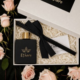 Obrazek dla: Dyfuzor zapachowy Ethere Luxury Collection 100ml + czarne patyczki