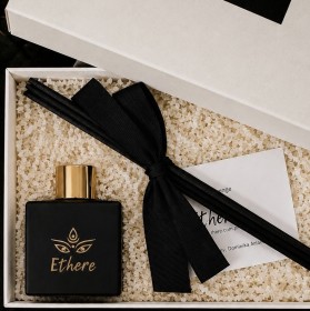 Obrazek dla: Dyfuzor zapachowy Ethere Luxury Collection 100ml + czarne patyczki